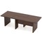 Set of 2 L-Shaped Coffee Tables Modular Design for Living Room